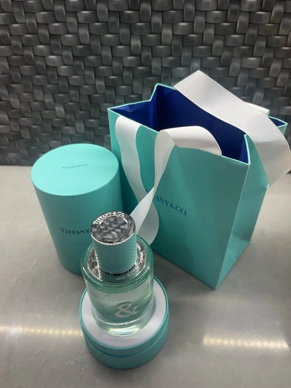 Tiffany & Co. Robin's-Egg Blue Gift Box and Paper Bag